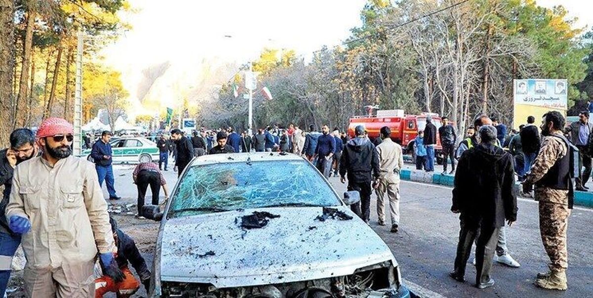 فیلم دیده نشده از انفجار اول حادثه تروریستی کرمان