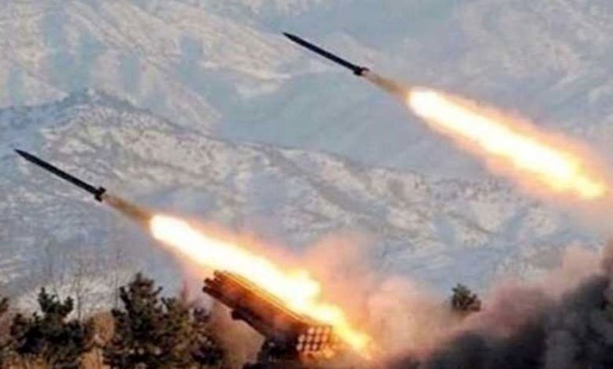 حمله راکتی گسترده حزب الله لبنان به اسرائیل در منطقه اشغالی جولان

