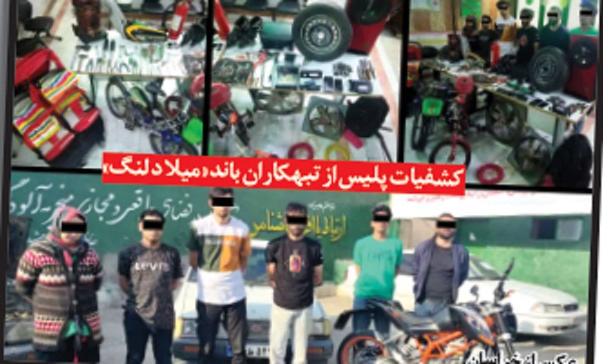 تبهکاران باند «میلاد لنگ» در چنگ پلیس