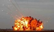 انهدام کنترل‌شده یک بمب عمل‌نکرده تا ساعتی دیگر در قم

