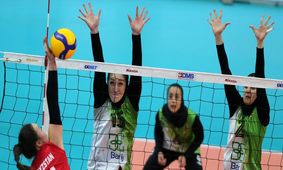 پیروزی والیبال زنان ایران در اولین مسابقه قهرمانی باشگاه‌های آسیا

