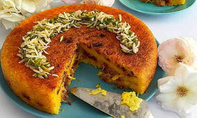 طرز تهیه ته چین هویج پلو