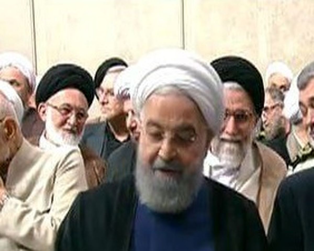 روسای جمهور اسبق حاضر و غایب در مراسم تنفیذ چهاردهم 


