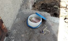 کشف یک بسته انفجاری در شهر هشتگرد


