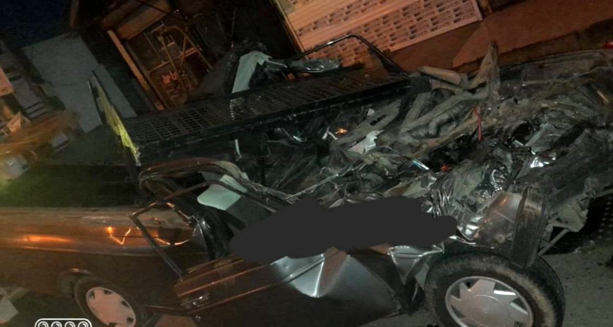 تصادف مرگبار ۲ خودروی باری در تالش