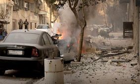 محله الشیخ مقصود شهر حلب سوریه منطقه بسته نظامی اعلام شد


