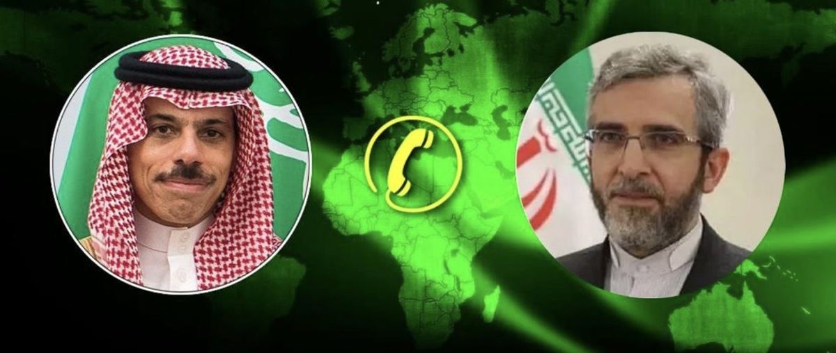 گفت‌وگوی تلفنی وزیر خارجه عربستان با علی باقری

