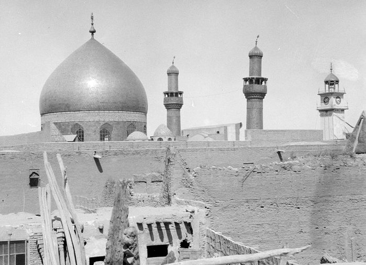 قدیمی‌ترین ویدئوی نویافته از حرم حضرت علی(ع)

