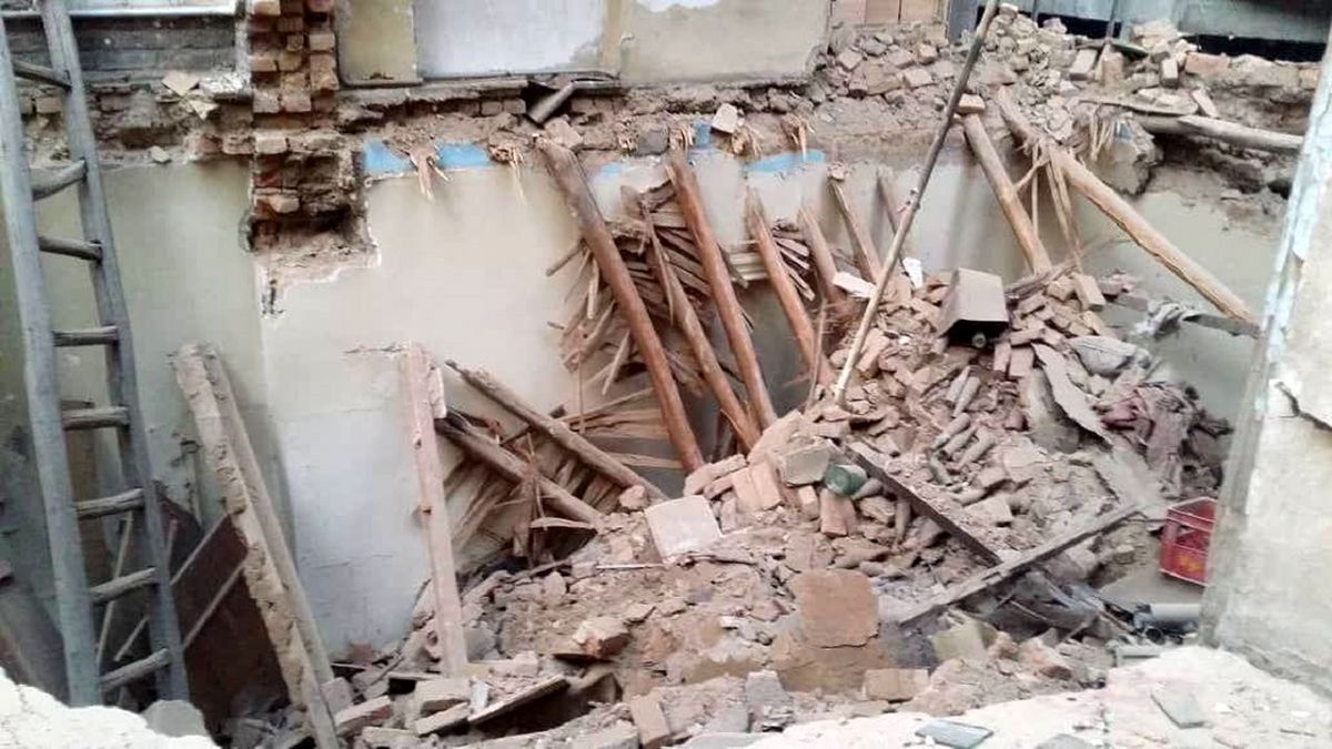 یک نفر بر اثر ریزش دیوار در همدان جان خود را از دست داد