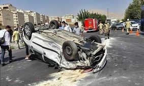 واژگونی مرگبار پژو در محور نهبندان – بیرجند