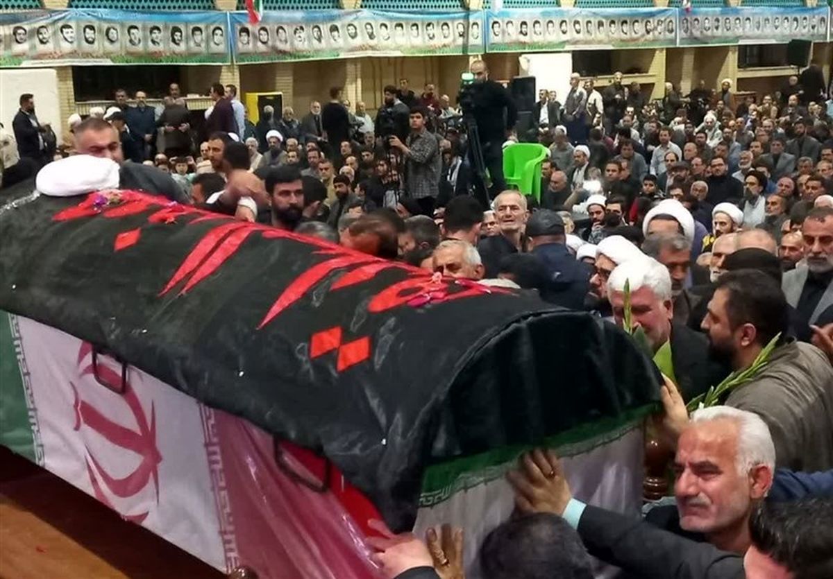 وداع با پیکر آیت الله سلیمانی