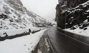 باران وبرف و مه‌گرفتگی در برخی استانها