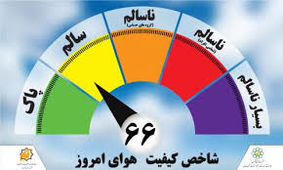هوای مشهد سالم است