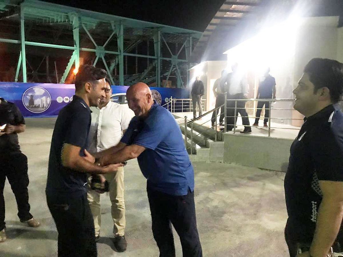 خاطره بازی بگوویچ با مربی پارس جم
