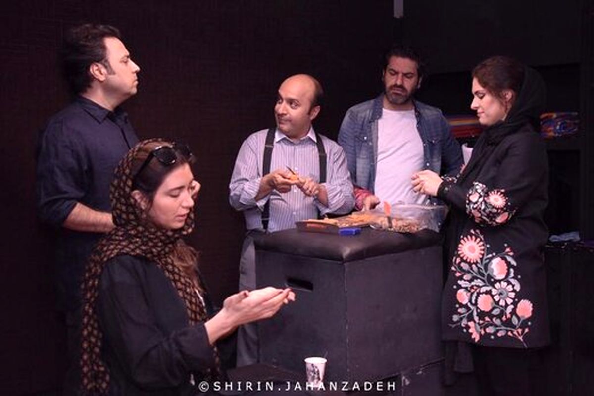 بهزاد عمرانی و سیاوش صفاریان‌پور همبازی هانا کامکار شدند/عکس