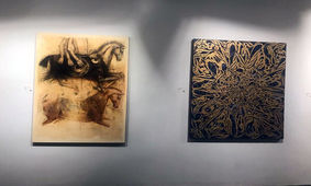 آثار سه نسل از هنرمندان نقاش در «باروک» به نمایش درآمد