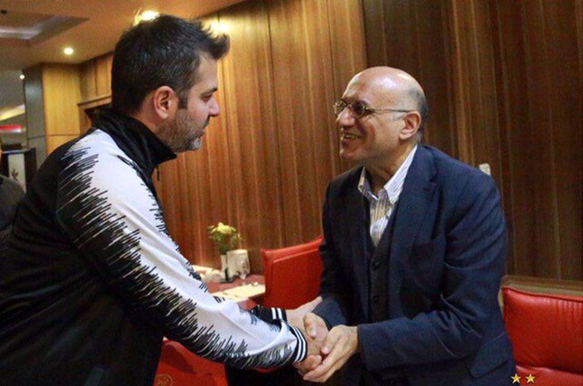 حضور فتحی در اردوی استقلال پیش از بازی با سپاهان