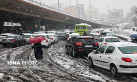 بارش برف و باران در اکثر محورها/ جاده مسدود نداریم