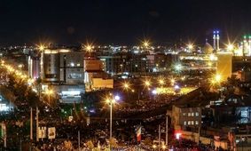 عکس| مراسم تشییع پیکر سپهبد شهید قاسم سلیمانی در قم