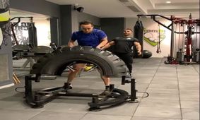 تمرینات سخت علی کریمی