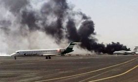 حمله طالبان به فرودگاه قندوز