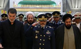 فرماندهان نیروی هوایی ارتش با آرمان‌های امام خمینی (ره) بیعت کردند