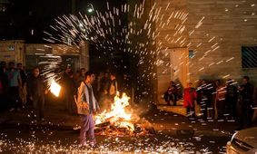 چهارشنبه‌سوری امسال اولین قربانی خود را گرفت ؛ ۸۶ مصدوم و ۱۰ قطع عضو