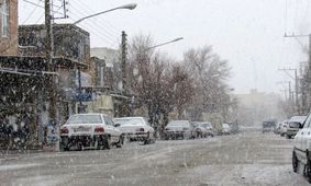 برف و باران جاده‌های خراسان رضوی را فرا گرفت