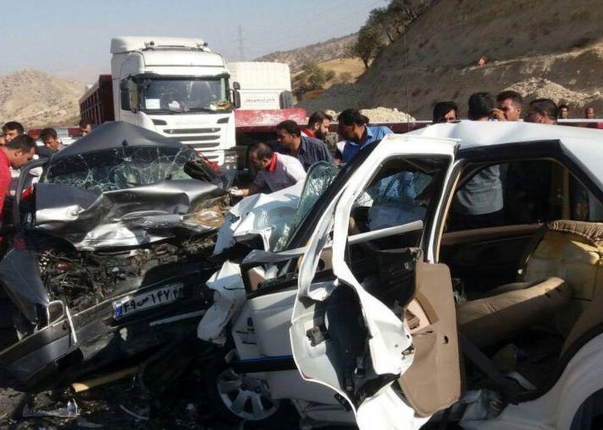 ‌6کشته تصادف در محور راین به جیرفت