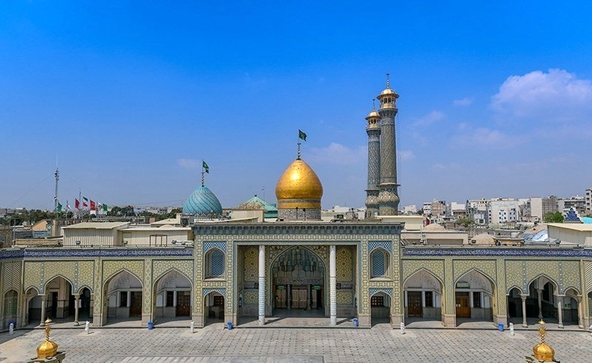 درب‌های حرم حضرت عبدالعظیم(ع) به روی زائران باز شد