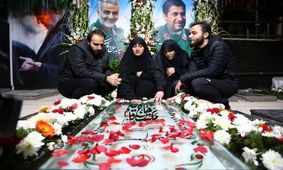 جمله متفاوت همسر و دختر سردار سلیمانی بعد از شهادت حاج قاسم
