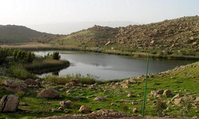 آغاز احداث آبگیر دائمی برای شهر آب بر با رفع مشکل راه