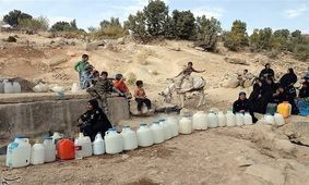 جدال با کرونا در نبود آب شرب در دهدشت