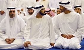 شعر حاکم دبی در مدح ولیعهد ابوظبی جنجال‌آفرین شد
