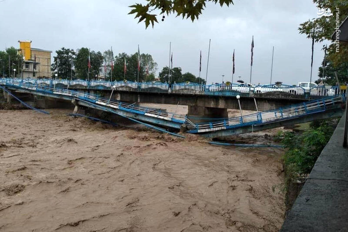پل تالش شکست/ ویدئو