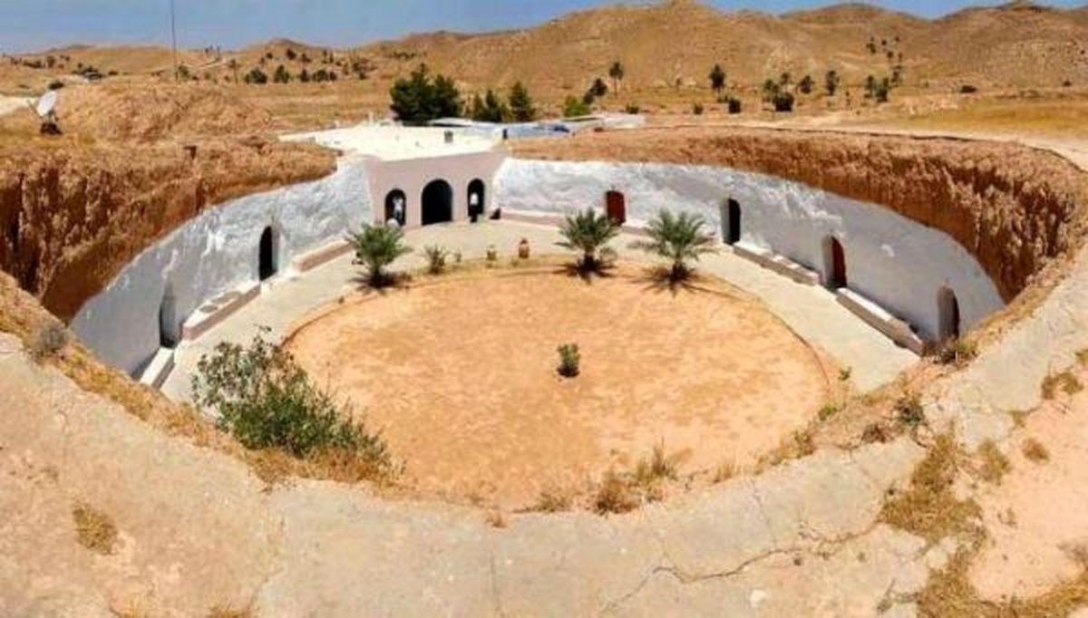 خانه‌های زیر زمینی تونس؛ مجالی برای سردتر شدن