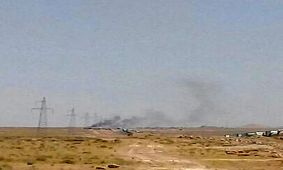 درگیری شدید ارتش سوریه با داعش در اطراف جاده حلب
