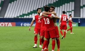 ترکیب پرسپولیس برابر النصر مشخص شد/پرسپولیسی‌ها با بدرقه آل‌کثیر راهی ورزشگاه شدند