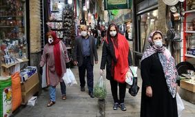 حتی در مغازه خالی ماسک را از صورت برندارید