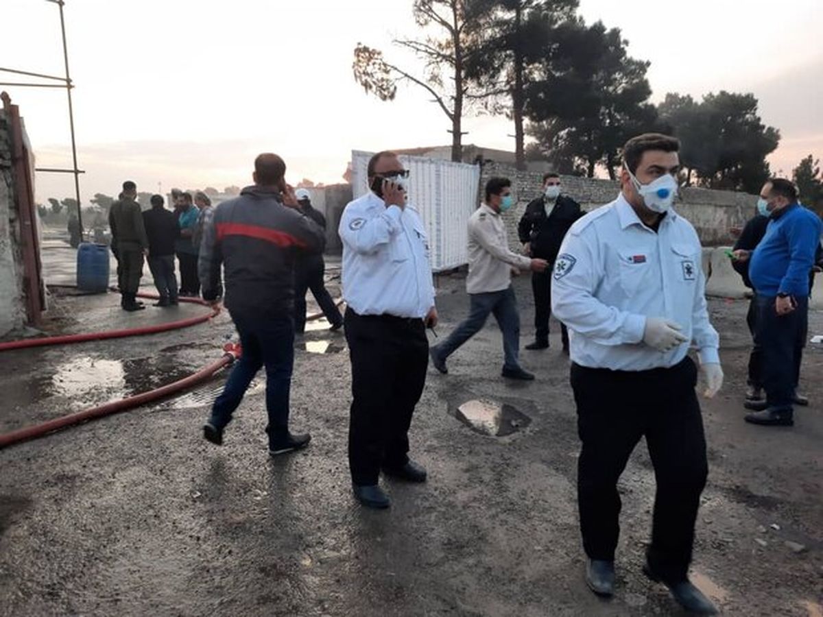 انفجار در محل غیرمجاز سوخت گیری گاز LPG/ یک فوتی و ۴ مجروح