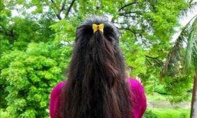 دختری زیبا که به راپونزل ژاپن تبدیل شد/ عکس