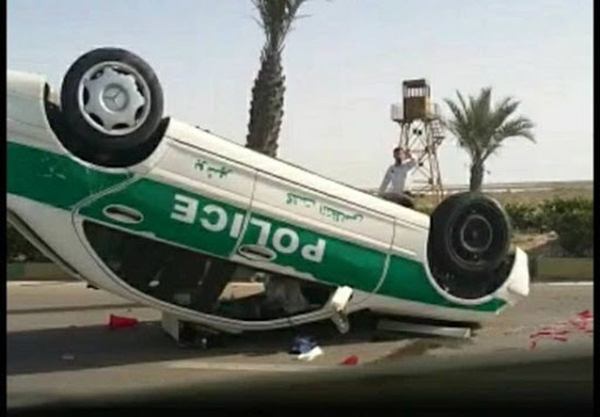 جان باختن 2پلیس هنگام تعقیب متهم
