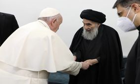 صداوسیما دیدار پاپ و آیت‌الله سیستانی را تحریم کرد؟!