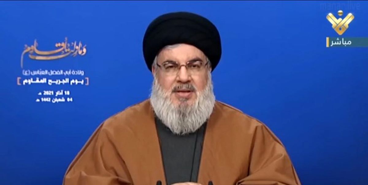 سید حسن نصرالله: برخی برای برافروختن آتش جنگ ‌داخلی در لبنان به دنبال هیزم هستند