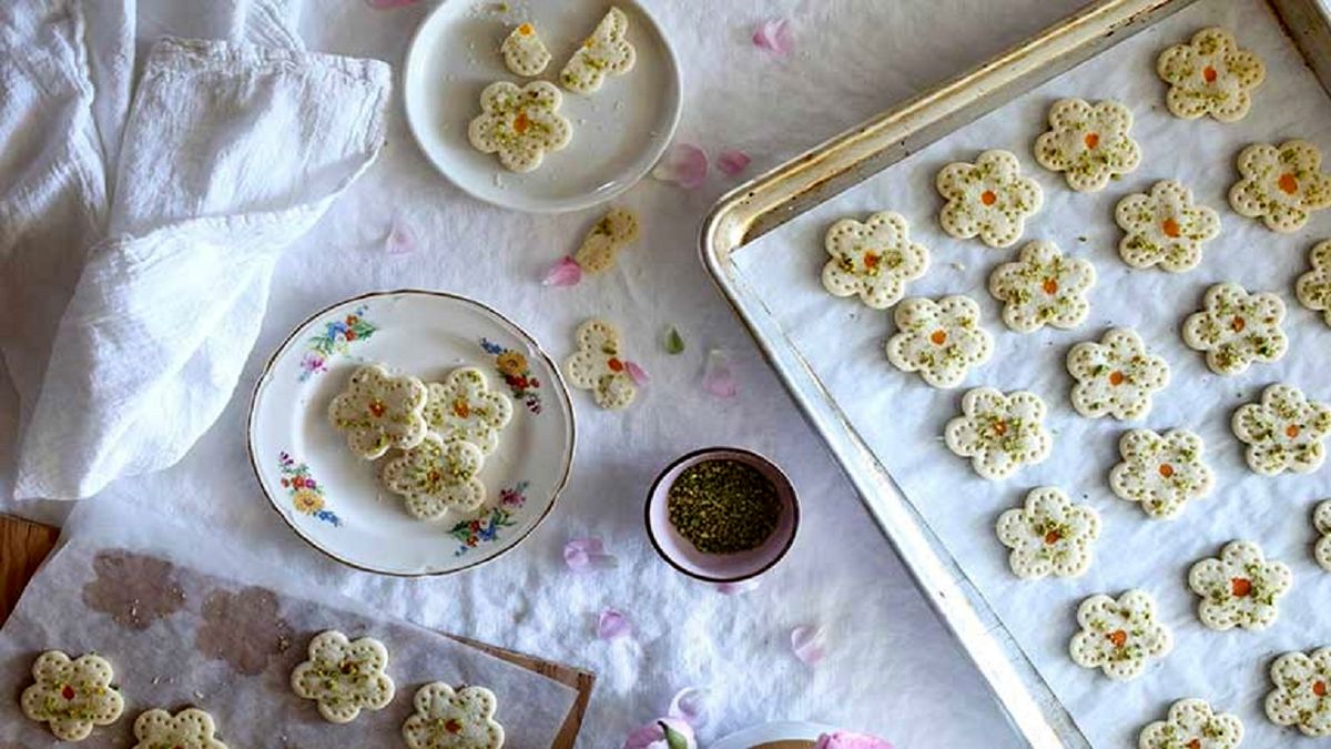 طرز تهیه شیرینی پَر