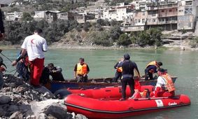 کشف پیکر بی جان ۲ جوان غرق شده در رودخانه سفیدرود