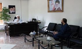 بازجویی دادستان قزوین از سارق مسلح بانک+عکس