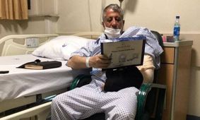 محسن هاشمی در بیمارستان بستری شد/ محسن هاشمی: خبر تصادف من صحت ندارد