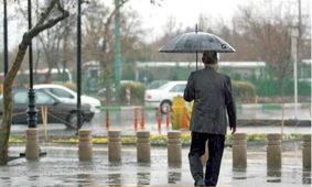 رگبار و رعدوبرق در ۱۶ استان کشور/ کاهش دمای استان‌های سواحل دریای خزر