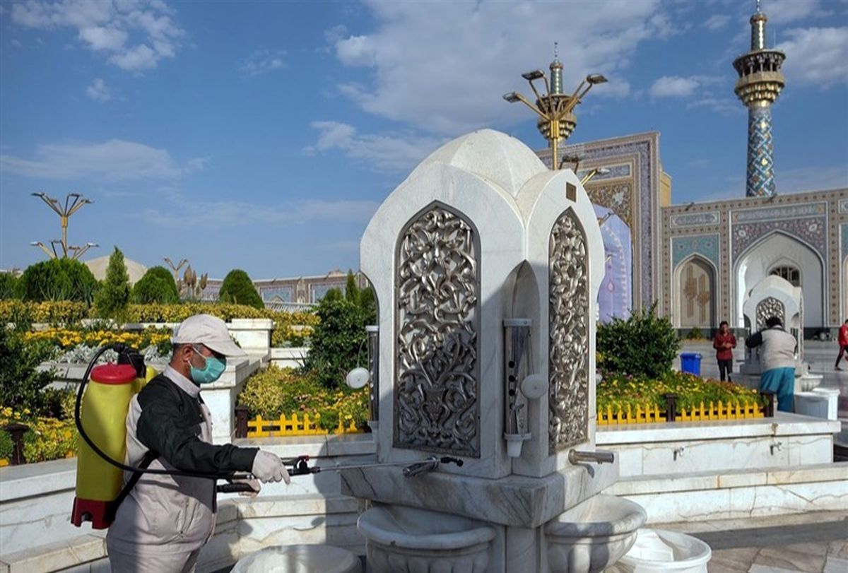 مُهر تأیید علوم پزشکی مشهد؛ پروتکل‌‌ها در حرم مطهر رضوی حداکثری است
